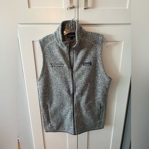 Custom Woodford Reserve Grey Patagonia Better Sweater Vest, Women’s XL